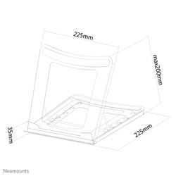 Neomounts by Newstar foldable laptop stand image 18